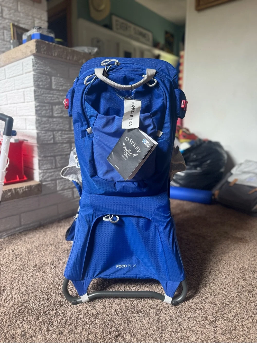 OSPREY Poco Plus Carrier in Royal Blue